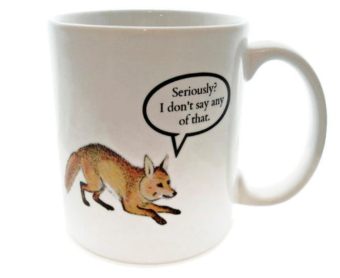 What DOES the Fox Say - 11 ounce Coffee Mug - Superb GIFT Ylvis